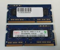 Hynix 2GB 1Rx8 PC3-10600S-9-10-B1 2 Stück gesamt 4GB Sachsen - Leippe-Torno Vorschau