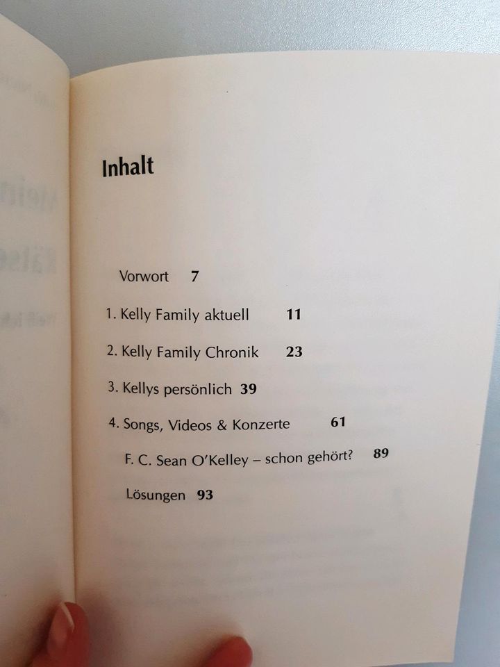 Kelly Family Fan Buch Rätselbuch in Wermelskirchen