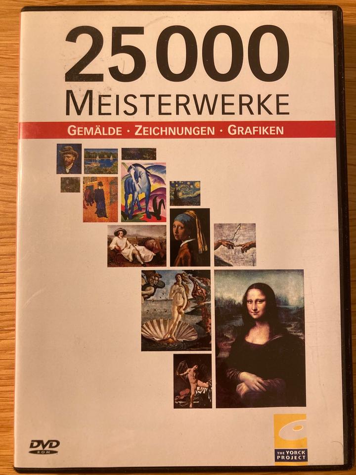 DVD - ROM - 25000 Meisterwerke - Digitales Bildarchiv - Gemälde in Alzenau