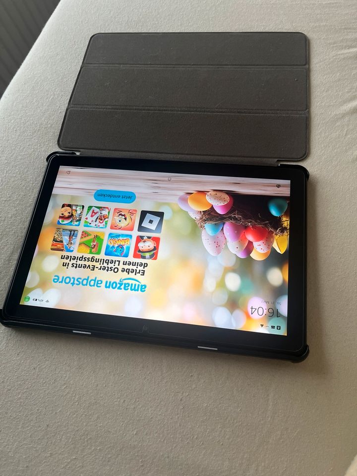 Amazon FireHD 10 64GB mit Hülle und 2 Panzergläser in Hamburg