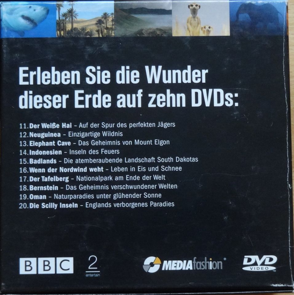 Faszinierende Natur Teil 2 (F.A.Z. Edition) DVD 10 Disc Box in Fraunberg