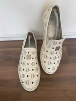 MCM Leder slipper Sommer weiß 44,5/45 Köln - Köln Junkersdorf Vorschau