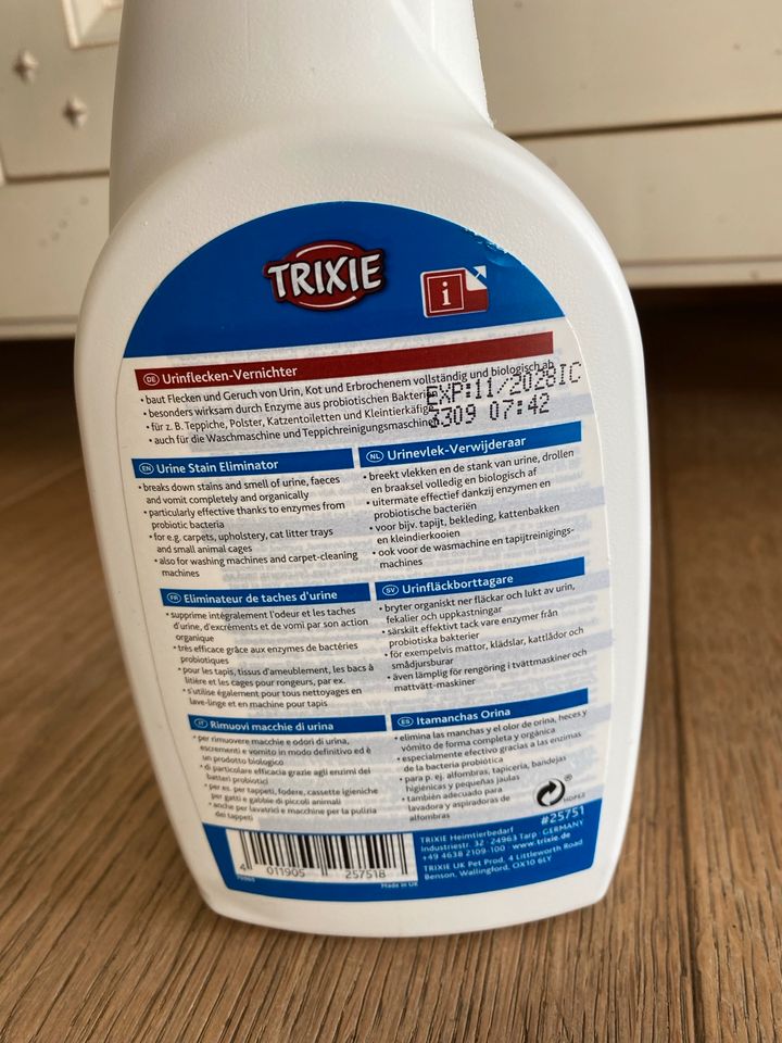 Trixie Clean Urinflecken-Vernichter 750 ml neu in Stuttgart