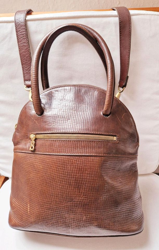 Lederhandtasche Braun Bogner in Waldaschaff