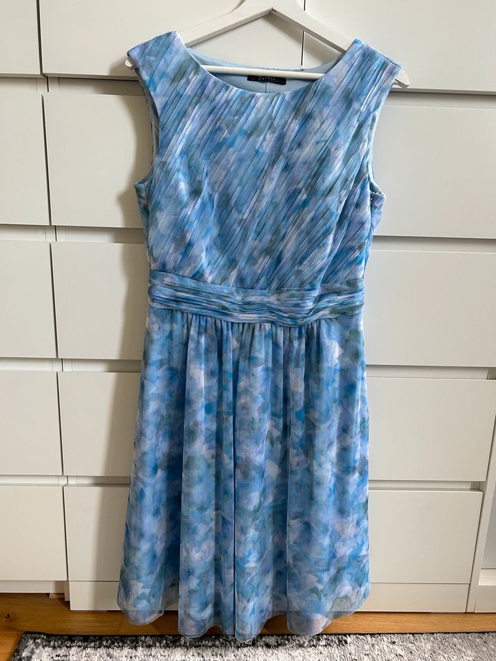 Esprit Kleid Damen festlich blau M 38 in Oberbillig