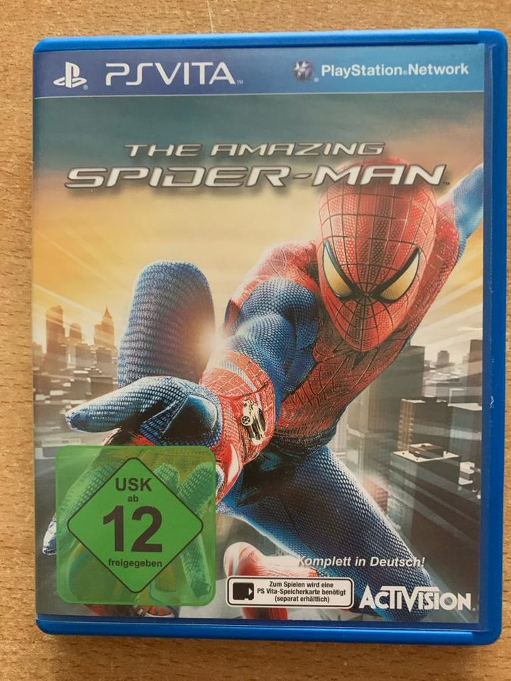 PS Vita Spiel - The Amazing Spiderman in Feucht