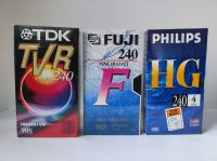 4 VHS Kassetten - Leer : 2x TDK TVR 240 Min + Fuji + Philipd - Vi Hessen - Limburg Vorschau