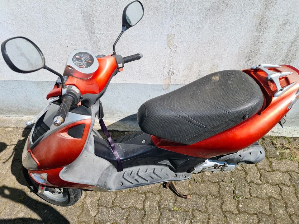 Kymco super 9 2takt 70kmh 45kmh Roller 50ccm Motorroller in Kiel