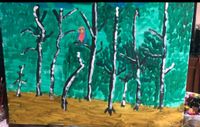 Wald Gemälde auf Leinwand Wandsbek - Hamburg Bramfeld Vorschau