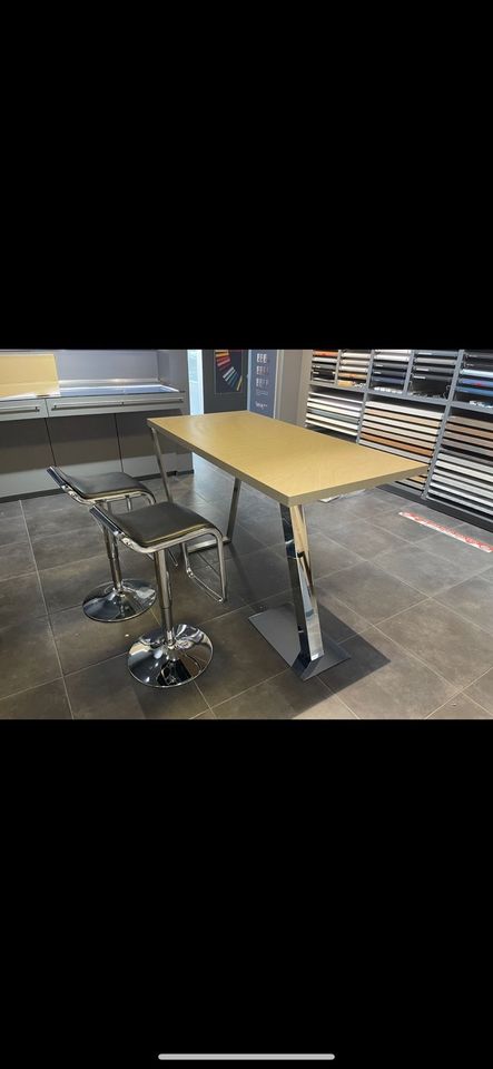 hochwertige Bistro-Tisch Design Bürotisch in Schwetzingen
