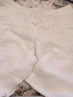 Canda Leinen Hose 52 54 Sommer weiß Brandenburg - Potsdam Vorschau
