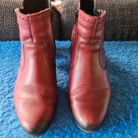 Rieker Stiefelette Gr. 41, Bordeauxrot Hude (Oldenburg) - Nordenholz Vorschau