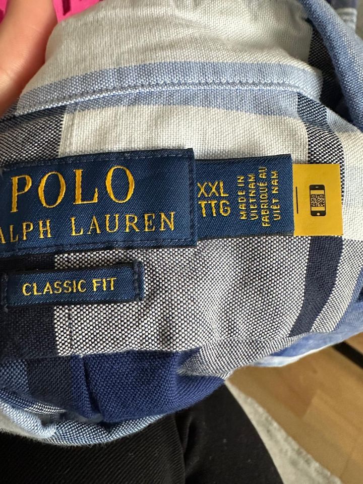 Polo Ralph Lauren Hemd Blau XXL in Troisdorf