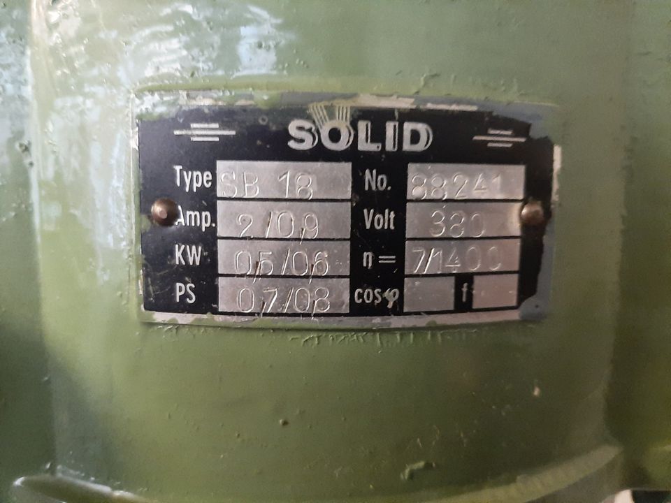 Bohrmaschine Solid SB 18 Säulenbohrmaschine in Wehingen