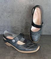 Rieker Damen Halbschuh Ballerina Gr. 39 blau -  wie NEU Nordrhein-Westfalen - Heinsberg Vorschau