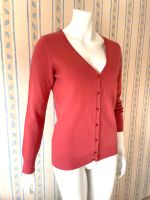 NEUWERTIG BENETTON WOLLE CARDIGAN STRICKJACKE ORANGE 38 / M Hamburg-Nord - Hamburg Barmbek Vorschau