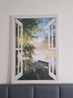Leinwand-Bild "Fensterblick in die Natur" Nordrhein-Westfalen - Hilden Vorschau