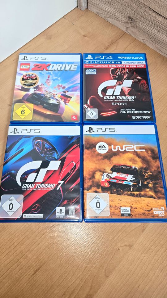 PlayStation 5 Rennspiel Paket - Gran Turismo, Lego, WRC in Köln