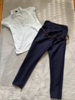 H&M Mama Leinen Chino Umstandshose Gr. 42 m. Gürtel marine Niedersachsen - Hann. Münden Vorschau