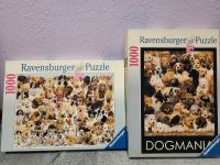 Hunde Puzzle Packet Ravensburger 2 Stück 1000 Teile gebraucht Mitte - Tiergarten Vorschau