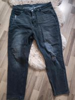 Jeans schwarz Used Look Shein Gr.46/48 neuwertig Nordrhein-Westfalen - Langenfeld Vorschau