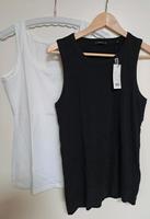 Opus, Top, Damen Gr. 42, 2er Set, schwarz/weiß Hessen - Neuhof Vorschau