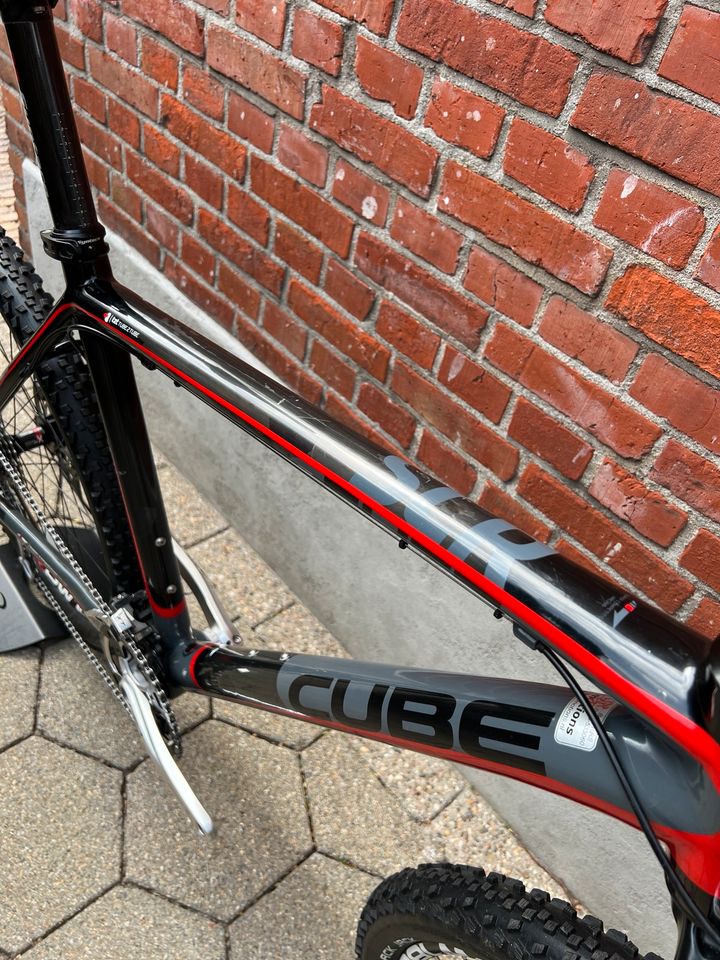 Cube Elite SCR Carbon 27 Speed/Gr.L/Shimano XT/Fox 32/G.Zustand! in Gronau (Westfalen)