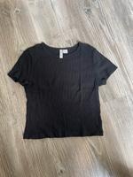 H&M Basic T-Shirt/ Shirt bauchfrei Schwarz Größe M Niedersachsen - Wardenburg Vorschau