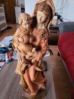 Holzfigur (Frau mit Kind) Bayern - Königsbrunn Vorschau