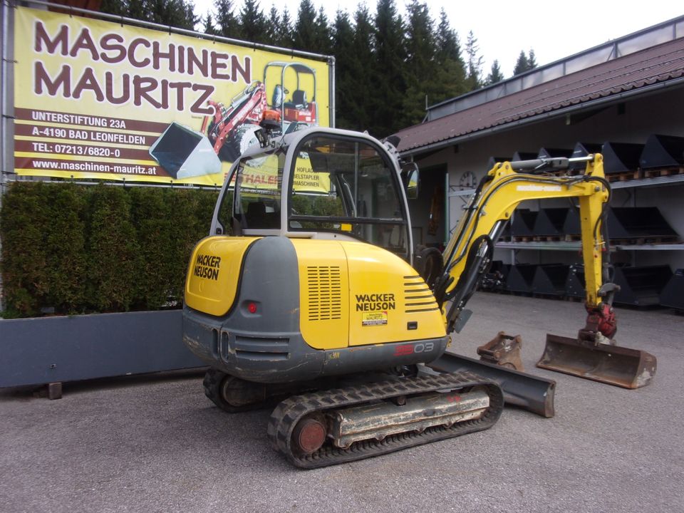 Wacker Neuson 3503 Powertilt kein Kubota, Takeuchi, Yanmar in Wegscheid