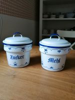 Emaillenehälter für Mehl und Zucker Niedersachsen - Schneverdingen Vorschau