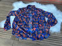 Damen Bluse Gr.36 Villa langärmelig Blusenhemd Chiffon Hemd blau Niedersachsen - Peine Vorschau