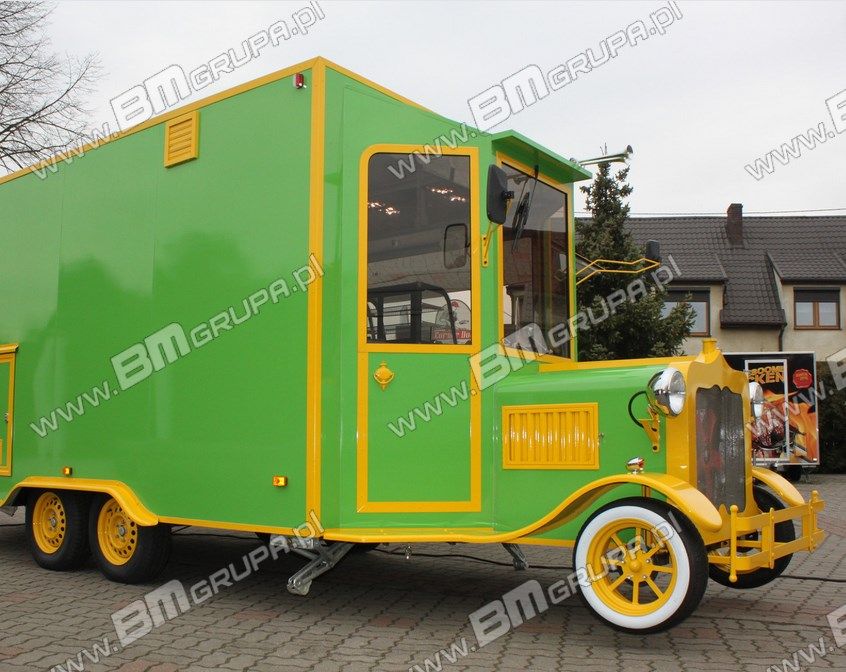 Foodtruck, Vintage Anhänger, Verkaufsanhänger, Imbisswagen 5.7m in Castrop-Rauxel