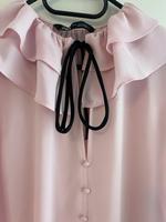 Rosa Bluse Zara M schwarze Schleife Niedersachsen - Oyten Vorschau