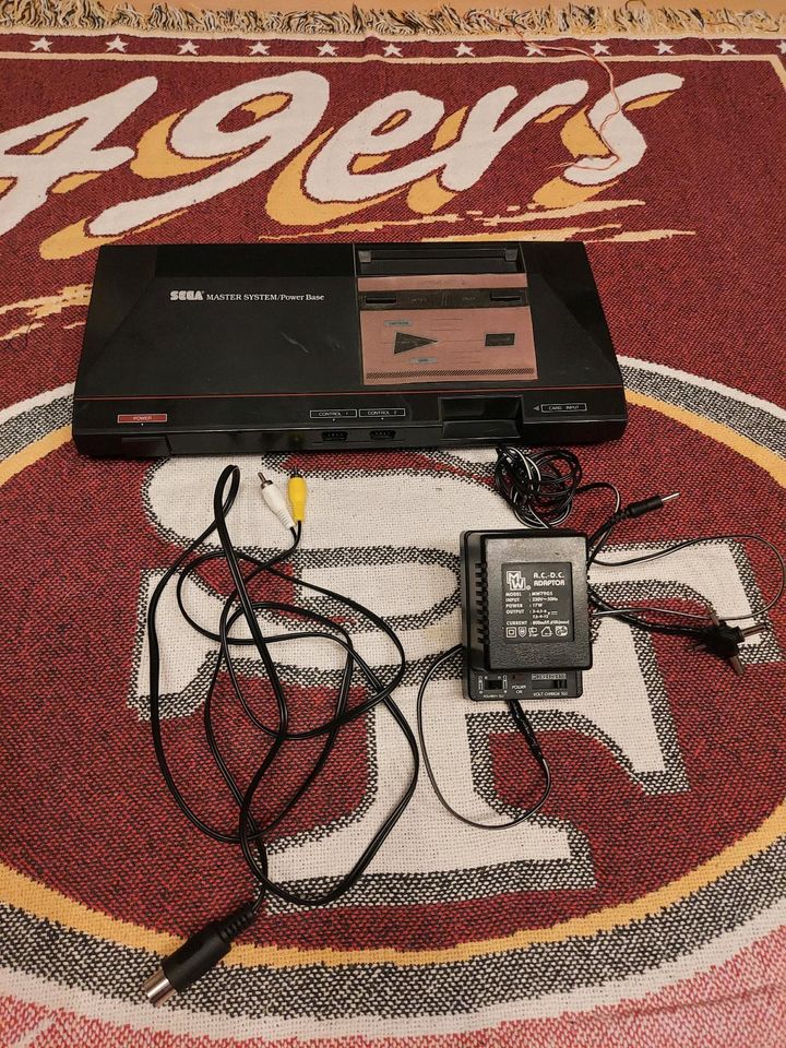 Original Sega Master System 1 Konsole in Mutterstadt