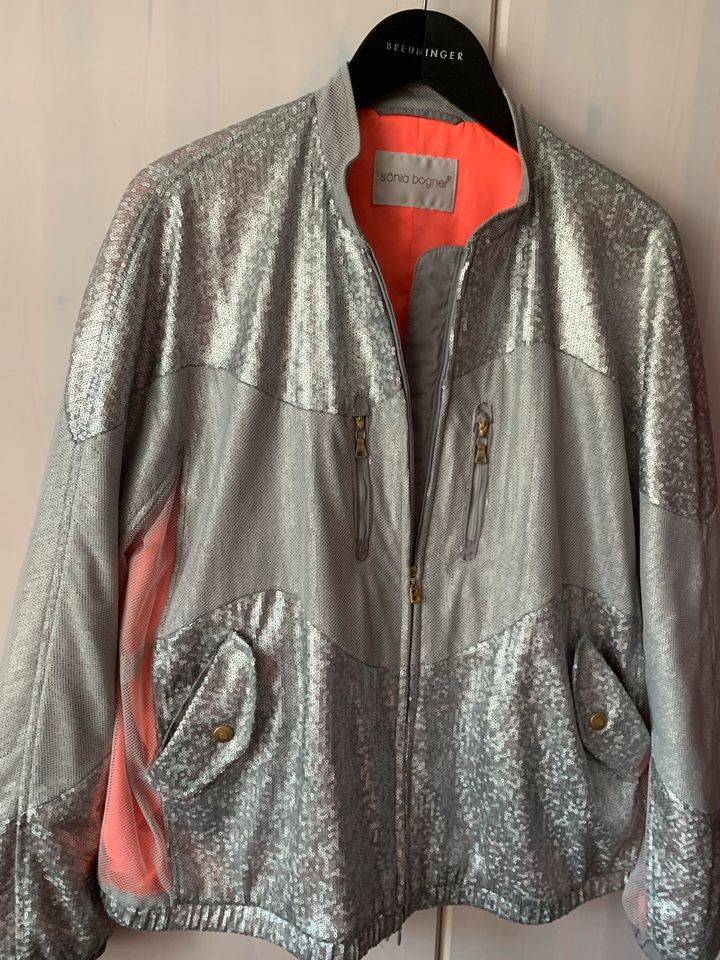 Bogner Sommerjacke Silber Koralle 46 Jacke Blouson in Essen