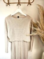 Zweiteiliges Strickset in Beige Bayern - Simbach Vorschau