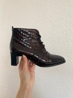 Vintage Leder Stiefeletten Pumps Niedersachsen - Göttingen Vorschau