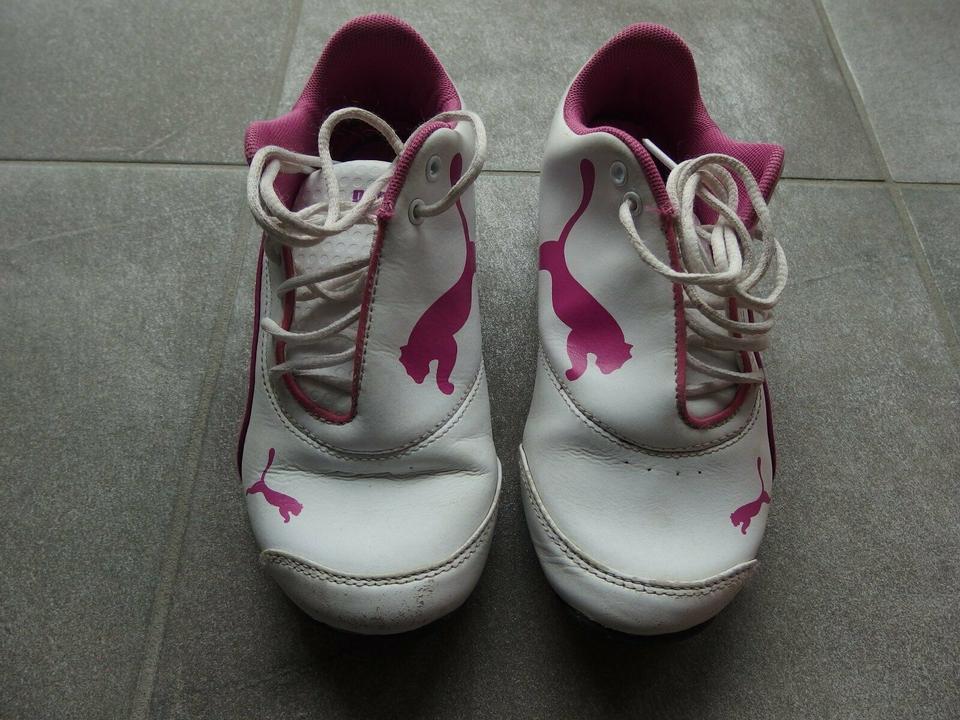 Puma Drift Cat III L Bling Jr. Größe 33 (white pink fuchsia) in Verl
