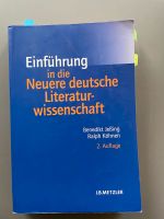 Einführung in die Neuere deutsche Literaturwissenschaft Baden-Württemberg - Karlsruhe Vorschau
