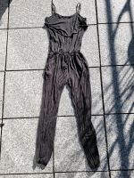 Jumpsuit Overall schwarz black Sommer Kombination Loungewear XS München - Au-Haidhausen Vorschau