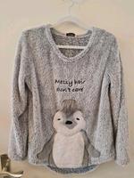 Hunkemöller Schlafshirt Oberteil Pinguin flauschig warm lustig Bonn - Kessenich Vorschau