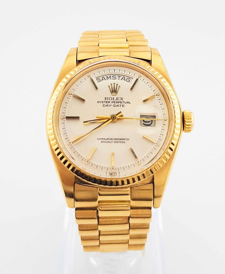 Rolex DayDate Oyster Perpetual - 1803 | 36 mm | Gelbgold | Herren Uhr in Regensburg