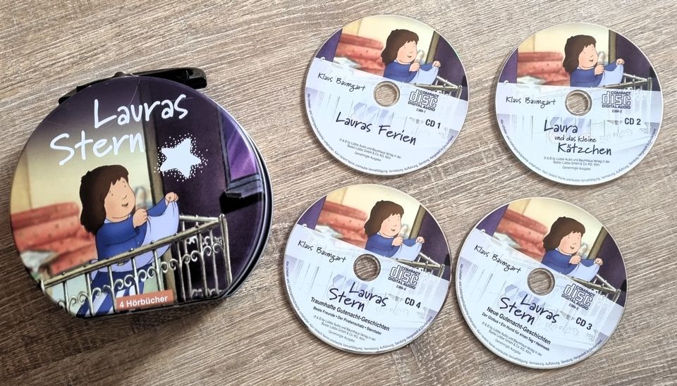 Lauras Stern - Hörbuchkoffer / Hörbuchbox mit 4 Audio CDs in Erfurt