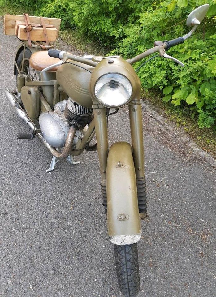 Jawa Perak 250 cm³, 1952, Originalzustand + Ersatzmotor für 353 in Leipzig