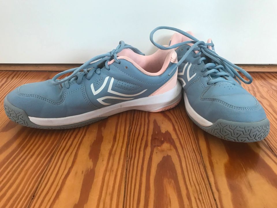 Decathlon Artengo Tennisschuhe Turnschuhe blau/rosa Gr. 38 Top ! in Altlußheim