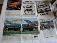 5 Auto Werbeanzeigen Original in Italienscher Sprache 1982 Bayern - Amberg Vorschau