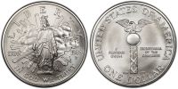 USA 1 Dollar 900 Silber 1989 Congress Baden-Württemberg - Freiburg im Breisgau Vorschau