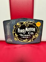 Thermometer Ford Motor Detroit Blech Garage Werkstatt USA Häfen - Bremerhaven Vorschau