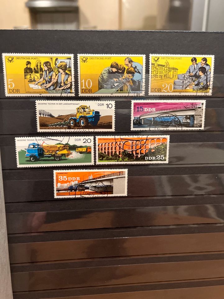 Briefmarken DDR Konvolut in Donzdorf